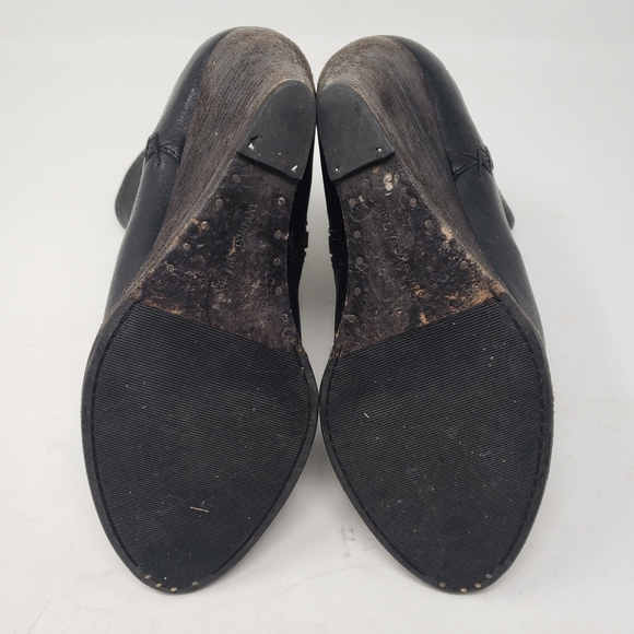 Frye Cece Artisan short wedge boot Black Size 8.5 - Picture 9 of 9